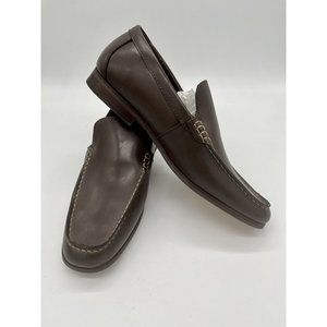 Enzo Feldini Mens Loafer Dress Casual Shoes Size 13, Dark Brown